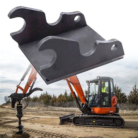 quick attach mini excavator buckets|lifting attachments for mini excavators.